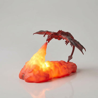 Fire Dragon 3D Lamp with LED Color Changing Light